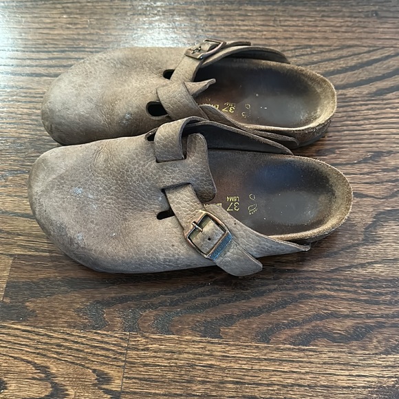 oiled leather boston birkenstocks - Picture 3 of 4